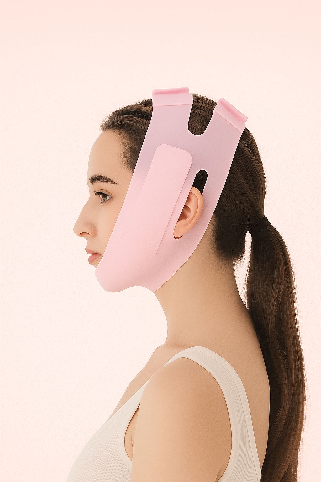 silicone v face mask
