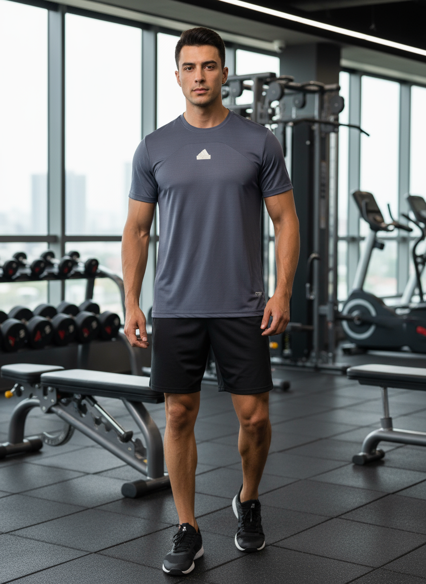 تيشيرت تدريب برو للرجال من أديداس 