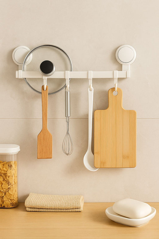 suction cup towel rack